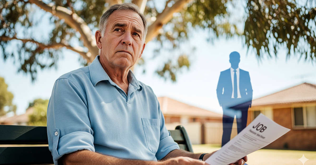 Older Australian worker overlooked in workplace due to age discrimination
